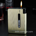 CC261026A automatic cigarette case with lighter tobacco